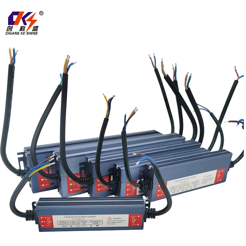 product factory direct sales ip67 led driver waterproof 12v 25a 300w led switching power supply for strip light-11