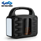 Charger Light Weight Popular Style Portable Generator Solar 100w Power Station 3.7V 42Ah With Charger