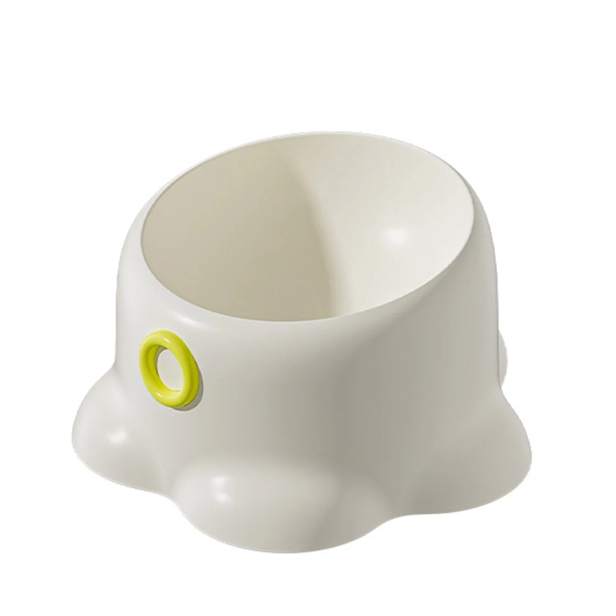 New Octopus Shaped Pet Bowl Anti-upset Plastic Stainless Steel Feeding Bowl Cervical Spine protection Drinking Bowl Pet Products details