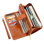Purse Women Wallet New Style RFID Blocking Leather Large Capacity Clutch Purse Women Wallet With Strap