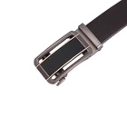 Amazon Hot Sale Custom Man Genuine Cowhide Leather Belt Stainless Steel Buckle Custom Mens Belt.
