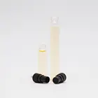 Glass Perfume Bottle 3ml Empty Mini Glass Perfume Bottle Tester With Black Atomizer Spray Pump