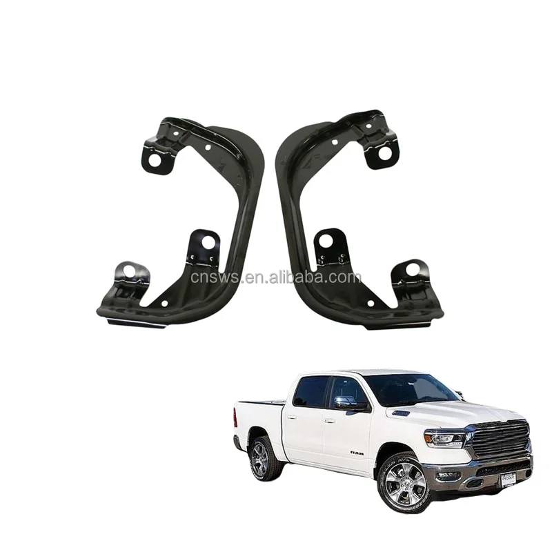 product for 2009 2012 dodge ram 1500 2010 2018 dodge ram 2500 3500 front bumper fog lamp bracket set oem 68054374ac-35