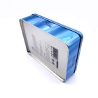 Tin Printed Custom Logo Tin Eco-Friendly Square Custom Printed Tin Box For Sale