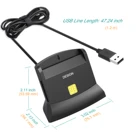 Card Chip Smart Card Reader With USB Interface SIM/ID/ATM/IC Payment Card Bank Credit Card Chip Reader Writer