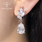 White Diamond Earring Factory Outlet Classic White Yellow Diamond Stud Earring Platinum Jewelry