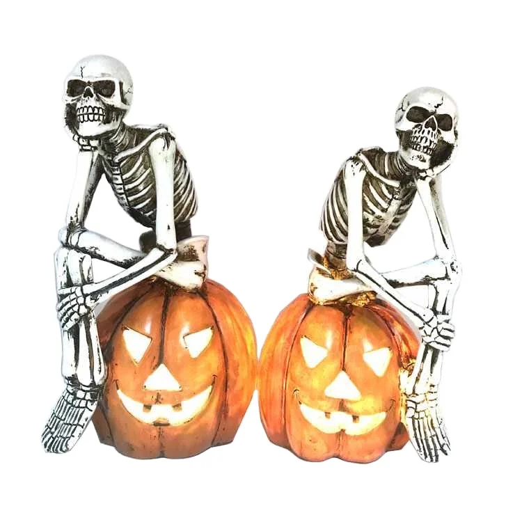 Best Buy Halloween 2022 2022 New Design Best Price Led Left And Right Pumpkin Skull For Halloween Party Decoration Buy Resin Pumpkin Skulls Ligth Up Lanter Skull Pumpkin Halloween Plastic Skulls Product On Alibaba Com