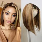 Top Selling Virgin Brazilian Peruvian 8-18 Inch Bob Wig Lace Front Bob Human Hair Wigs Natural Virgin Remy Front Lace Wig