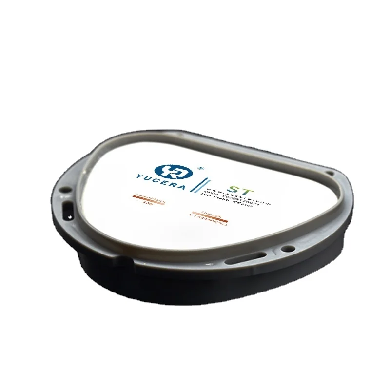 YUCERA ST White Zirconia Block Dental Lab Use Cad Cam 98mm White Blank Zirconia Blocks for 5 Axis Dental Milling Machine