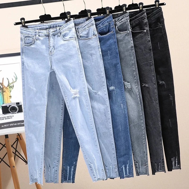Casual Trousers Stock Jeans Custom 