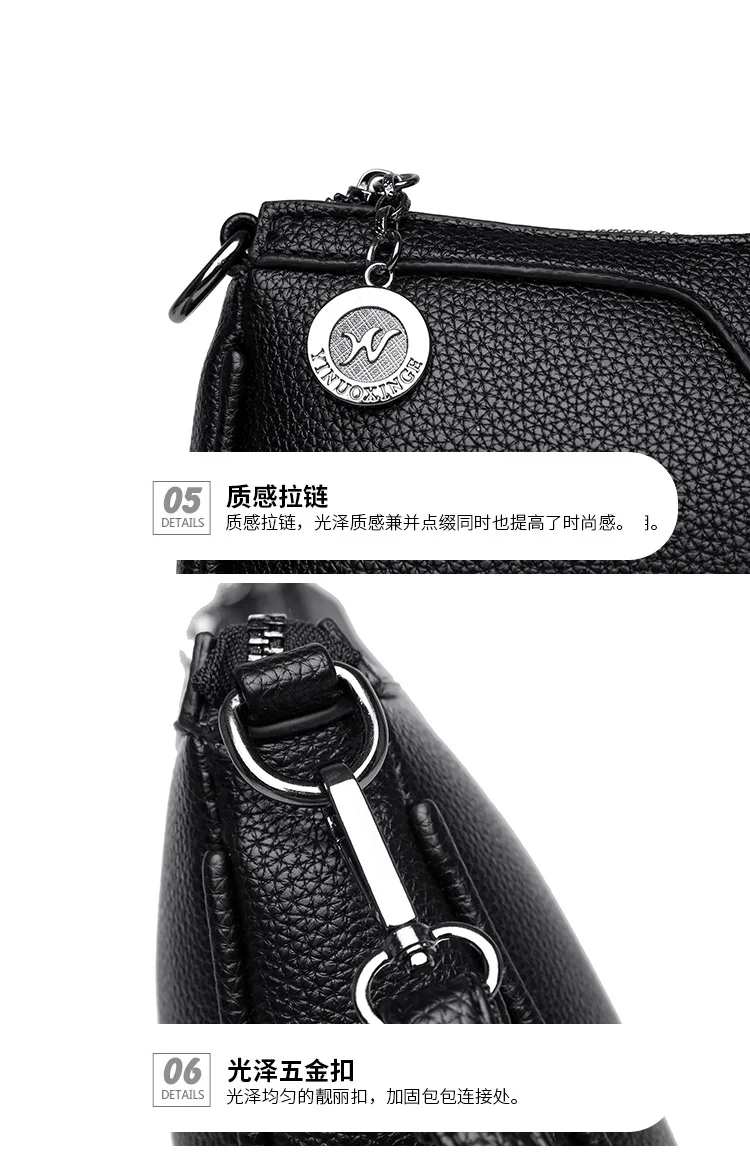 Wholesale Leather Designer Handbags For Women Girls Luxury Crossbody Messenger Shoulder Hand Bags Purse