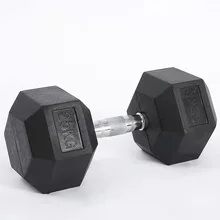 Commercial Dumbel Weights Set Gym Equipment Fitness Black Dumbbel