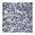 Purple Silk Fabric New Arrivals Crinkle Purple 100%rayon Floral Satin Cotton Crepe Silk Fabric Textile