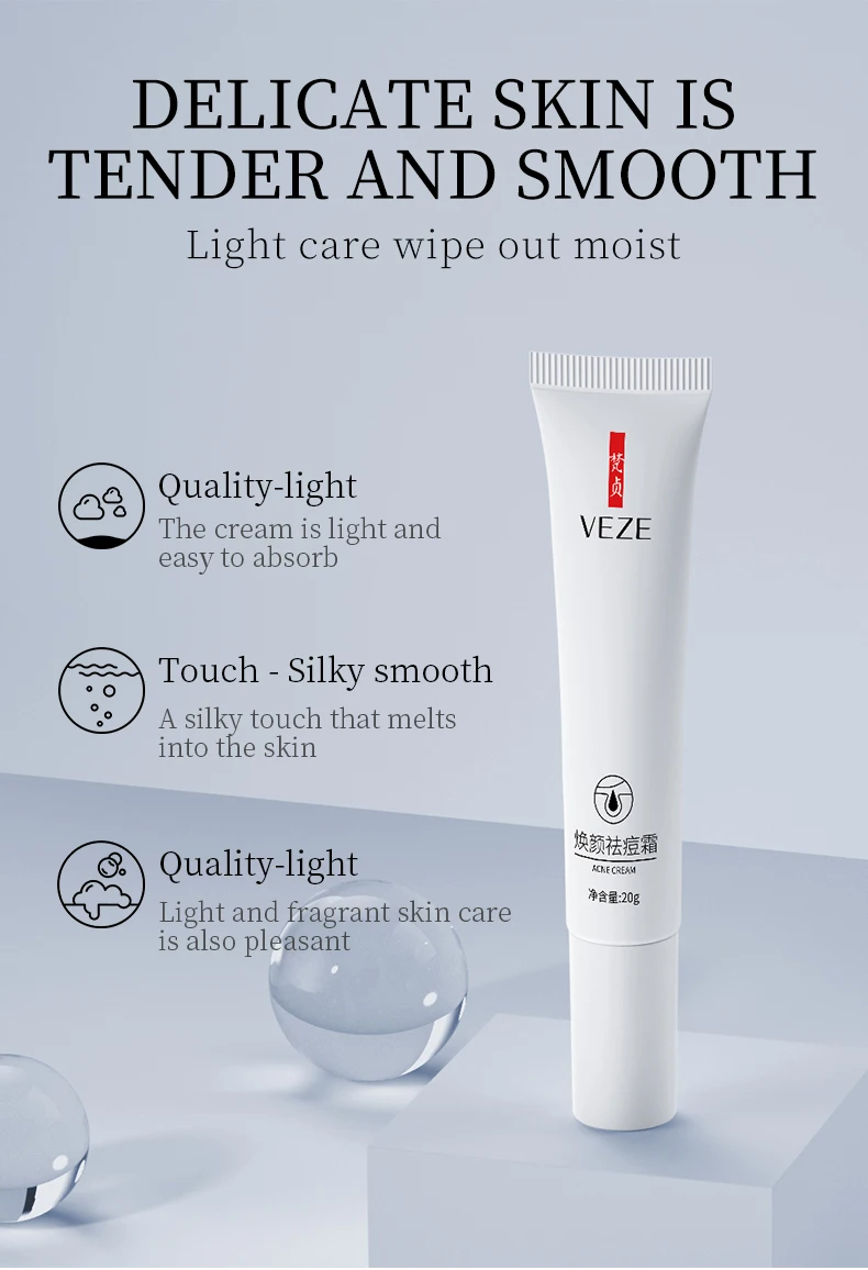 odm veze removing beverage cream pimple acne moisturizer face whitening cream-9