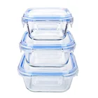 Storage Os20 Thermal Bamboo Lid Container Glass Food Storage Container With Great Price