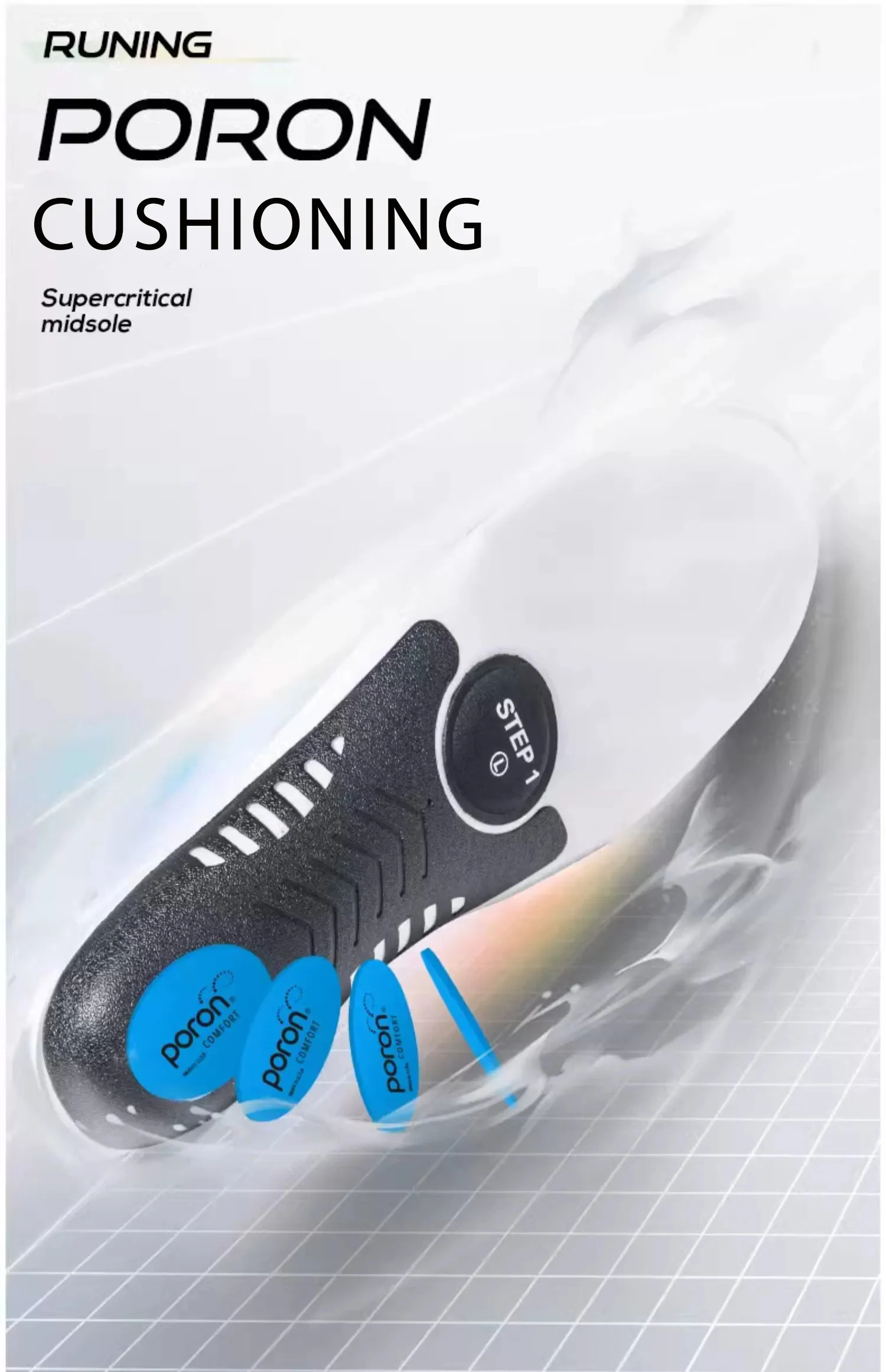 Supercritical TPU Poron Basketball Insoles Wholesale Supercritical TPU Poron Basketball Insoles Wholesale