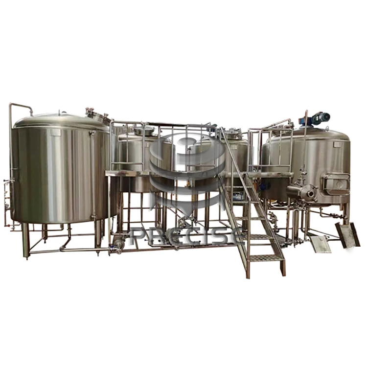 Turnkey Project Industrial Beer Production Plant Beer Brewing Equipment