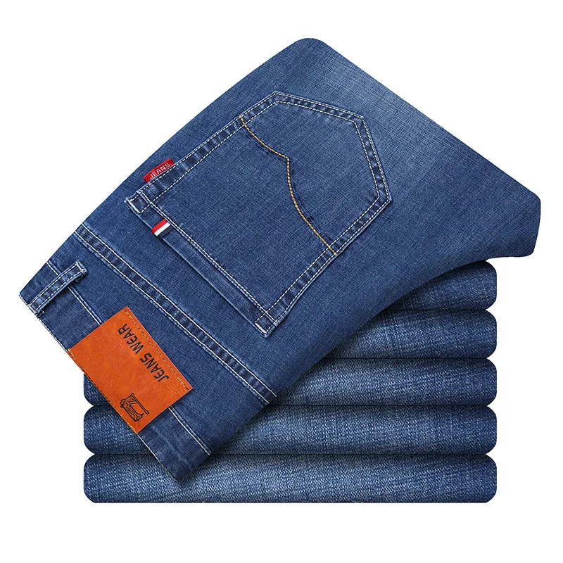 2021 Hot Sale Pantalones Blue Vintage 