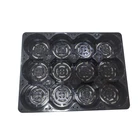 Manufacture 12 Slots POP Plastic Supermarket Supplies 1L Water Tray Mineral Water Display Stand