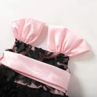 Dress High Quality Baby Girl Tutu Dress Black Baby Girl Clothes Dress Summer Short Sleeve Baby Dress