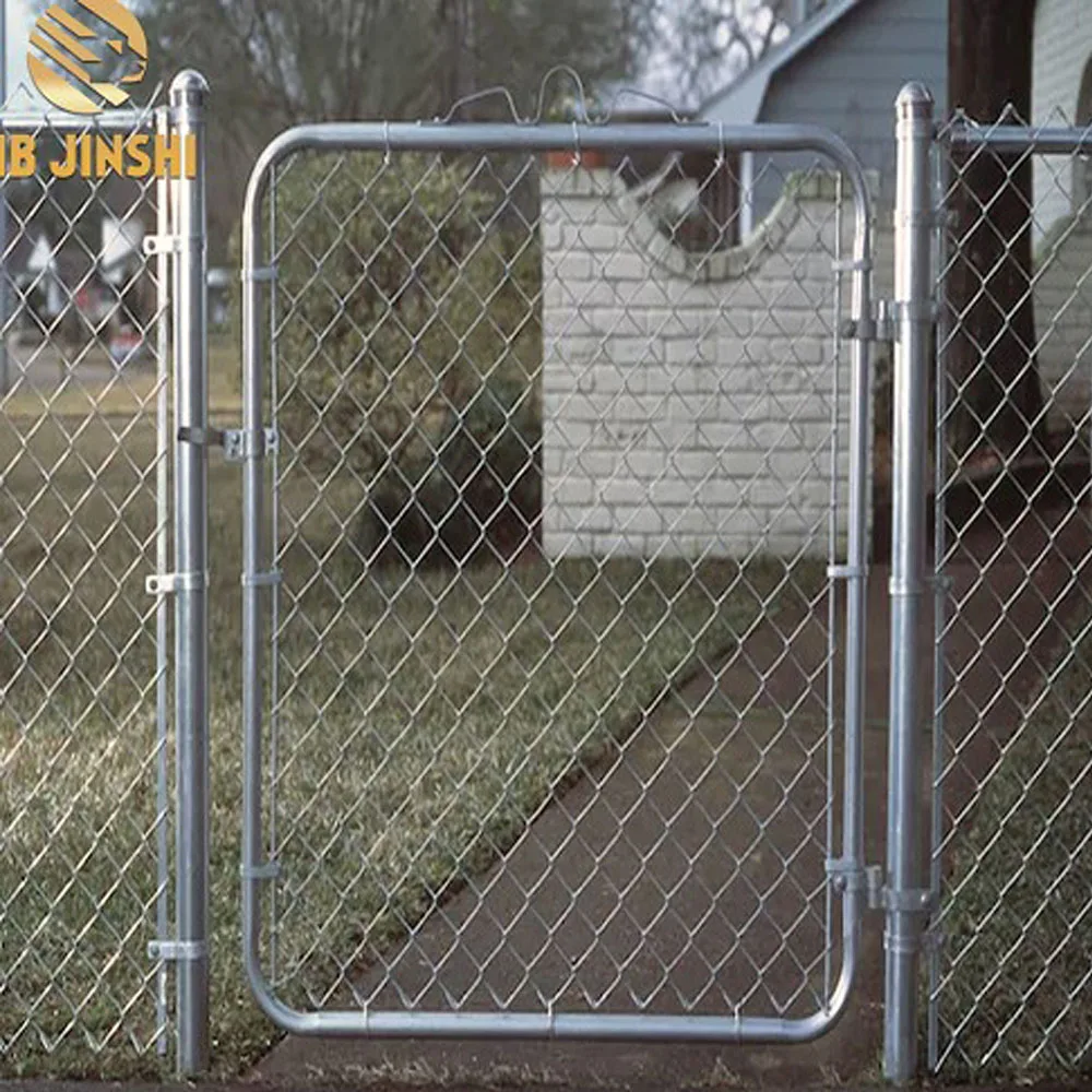 YARDGARD 48 W X 48 H Galvanized Steel Chain Link Fence Bent Frame Walk