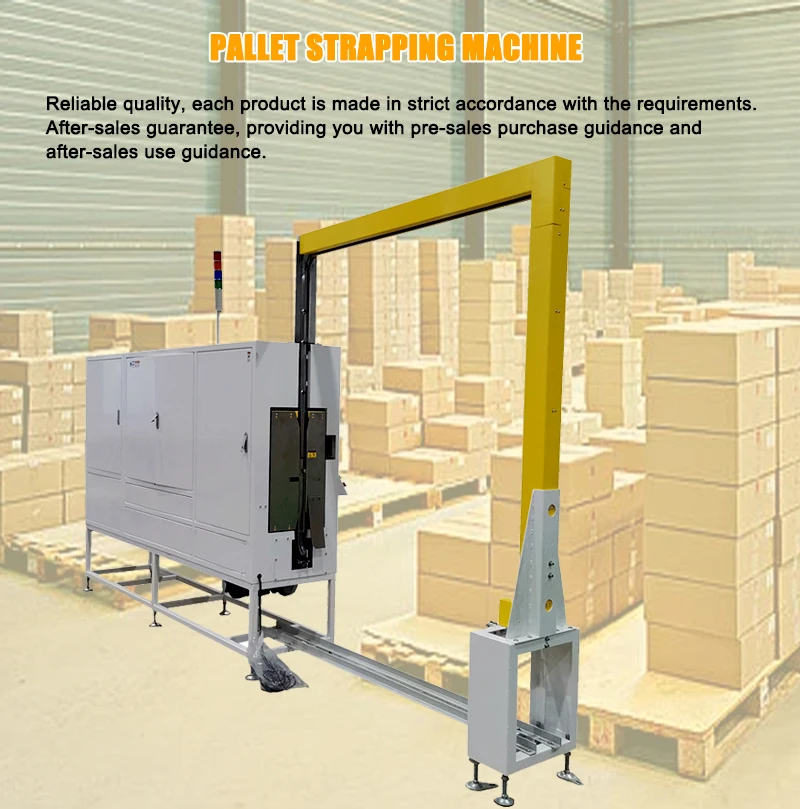 Online Arch Pallet Strapping Pallet Strapping Machine Horizontal Type