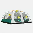 Family Manufacture 10 - 16 Persons Instant Set Up Waterproof Big Family Large Cabin Camping Tent Outdoor Tents