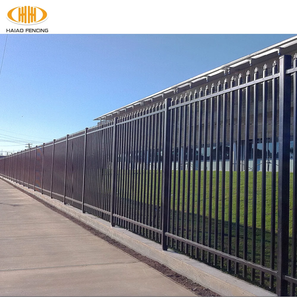 Haiao Fencing Modern Galvanized And Powder Coated Tubular Steel Picket Fence  Design Philippines - Buy Cheap Used Wrought Iron Fencing For  Sale,Decorative Modern Garden Metal Iron Fence Panels,Powder Coated Steel  Picket Fence