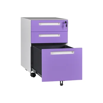 Office Furniture Supplier Movable Filling Cabinet Under-desk Storage Steel Locker