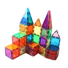 Building Blocks Set Amazon Best Seller 65pcs Magnetic Tiles Building Blocks Set With Square