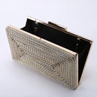 Hand Bags Bag 2021 Creative Women Hand Bags Metal Cosmetic Wedding Evening Bag Square Handbags