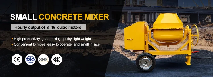 Portable Electric Mini cement Mixer Concrete Mortar Mixers