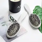 Paddle Brush Professional Private Label Natural Wood Paddle Boar Bristle Wooden Hair Extension Wig Brush