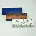 Leather Case Wholesale Genuine Leather Hard Shell Clamshell Black Sunglasses Case