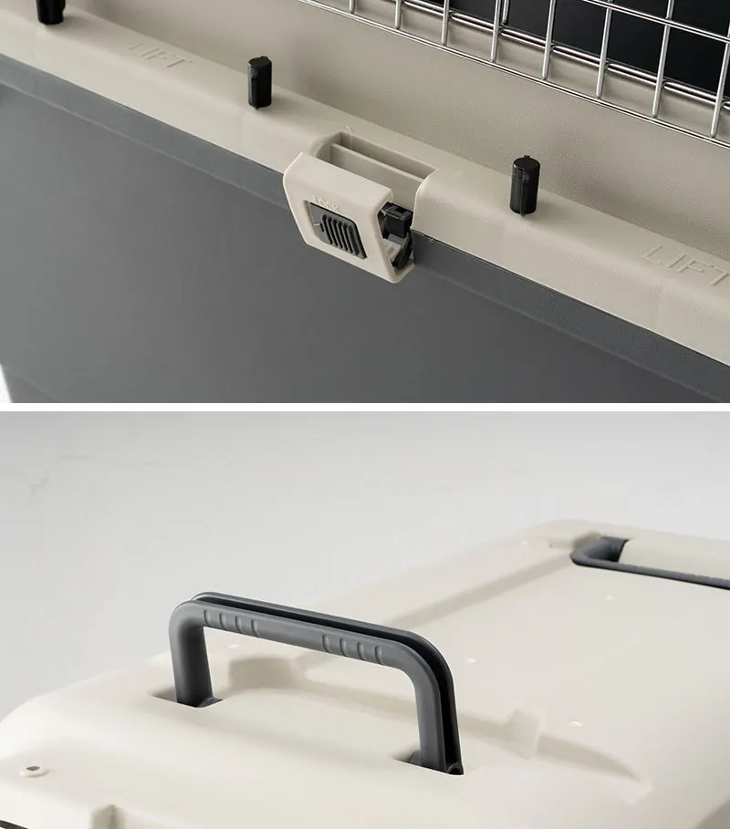 Wholesale Hot Sale Large Size Pet Airline Carrier with Wheels Suitable for Small and Medium Dogs Pet Supplies supplier