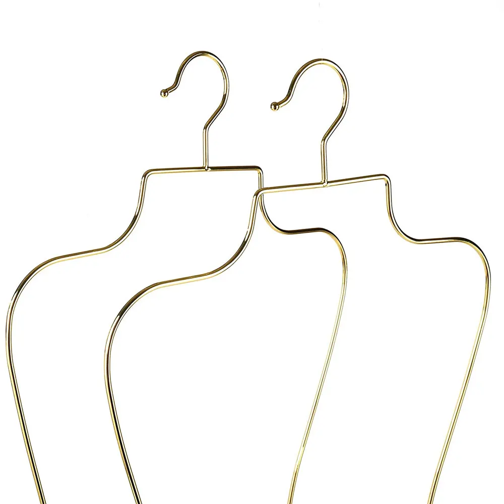 Swimsuit Hangers Wire Body Shape Metal Bikini Swimwear Hanger for Lingerie
