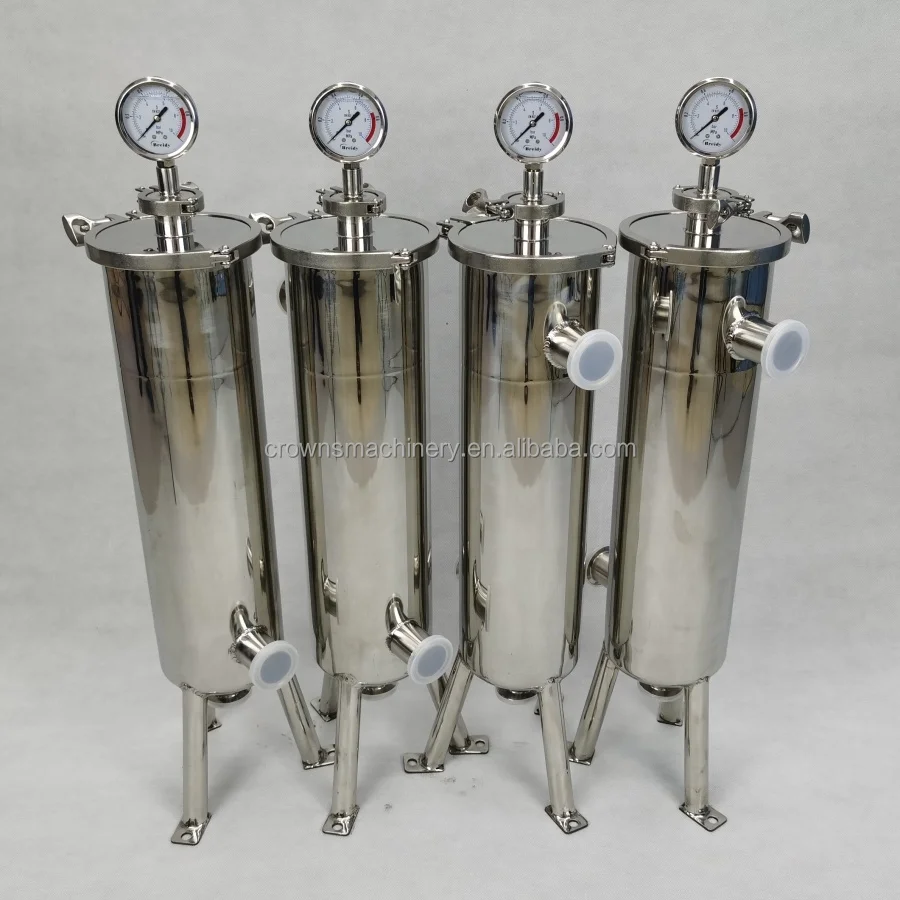 高效化学净水不锈钢过滤器外壳