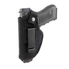 Holster Pouch Gun Holster Nylon Tactical Pistol Fanny Pack Holster Carry Pouch Concealed Gun Bag