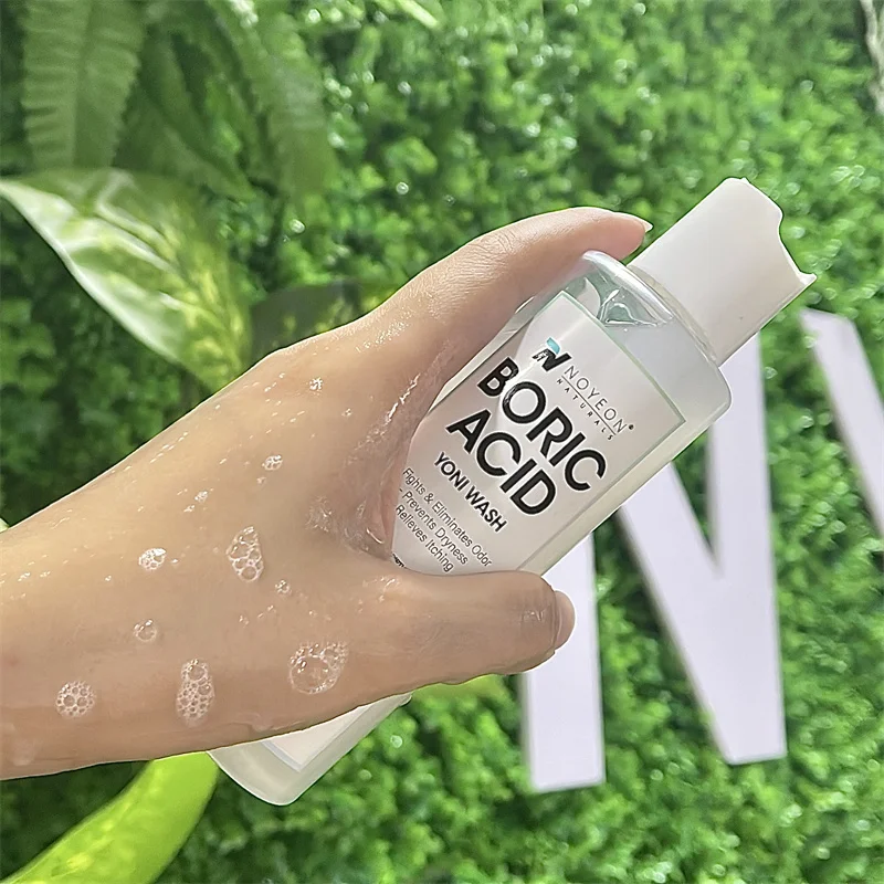 Feminine Yoni Foam Wash Boric Acid For Women Organic Removes Odorcausing Bacteria Ph Balance