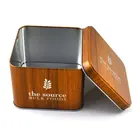Square Box /square Square Hot Sales Square Metal Box / Square Cheap Cookie Tins Empty /square Watch Tin Box Packaging