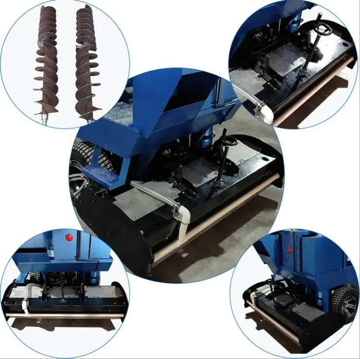 Tractor Stadium Hockey Cleaning Machine Electric Ice Rink Cleaner