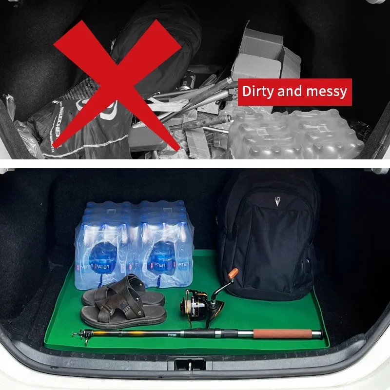 2024 Anti-slip Custom Silicone Trunk Mat for Car Protect Good Quality Waterproof Car Trunk Mats