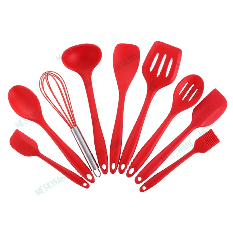 silicone utensil set dishwasher safe