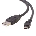 Charge Mp4 A Usb 22awg USB 2.0 A Male To Mini USB B 5P Male Charge Data Cable For MP3 MP4 Player Phone