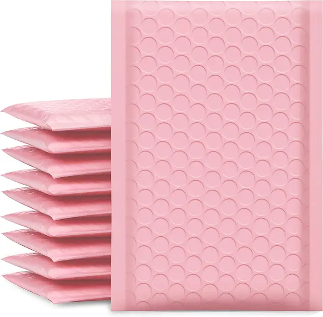 Waterproof Bubble Mailers Durable and Tear-Resistant Shipping Envelopes 6*10''  Resistant to Moisture and Spills