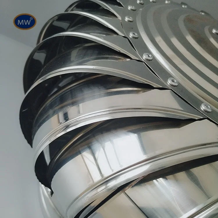 Axial Exhaust Turbo Ventilator, 500mm, Roof, Stainless, Steel - detail 6