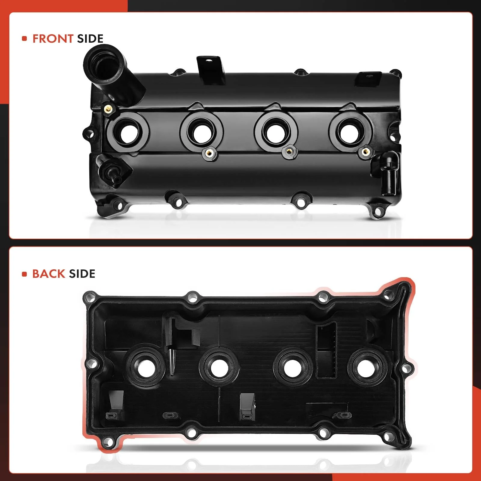 Upgrade Engine Valve Cover, with Gasket Compatible with Nissan Frontier 2005-2019 Nissan Frontier 2.5L QR25DE # 13264EA000 supplier