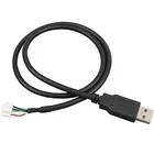 To Usb Harness Wiring Wholesale Dupont 2.54mm Plug Computer Wiring Harness 5 Pin JST To USB Cable Assembly Data Cable