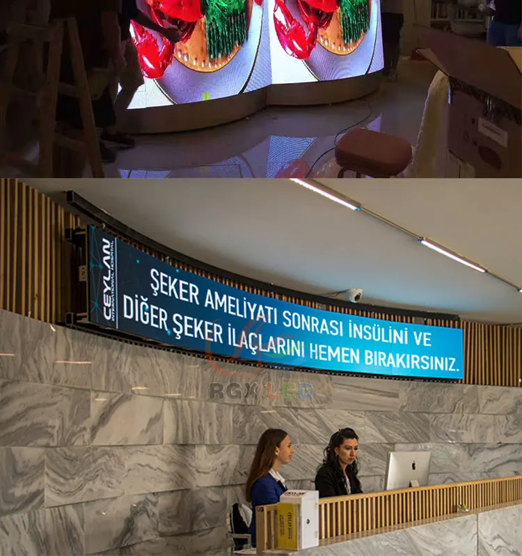 Indoor Soft Mini Size P3 240x120mm Full Color Led Matrix Module 80x40 Dots Directly Supplied by RGX Manufacturer