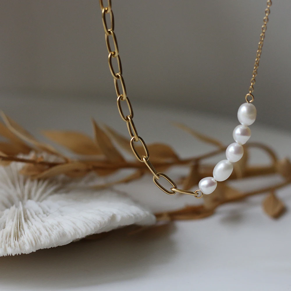Qings Real Fresh Water Pearl Necklace 